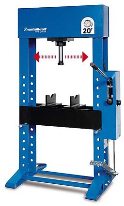 Obrázek pro produkt Ruční/nožní hydraulický lis WPP 20 BK