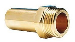 Obrázek pro produkt Spojovací vsuvka AD 15 x 1/2" AG